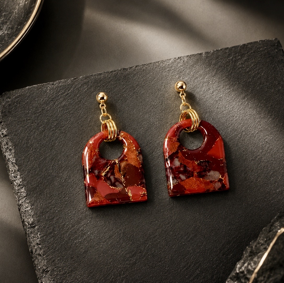 Boucles Arches rouges